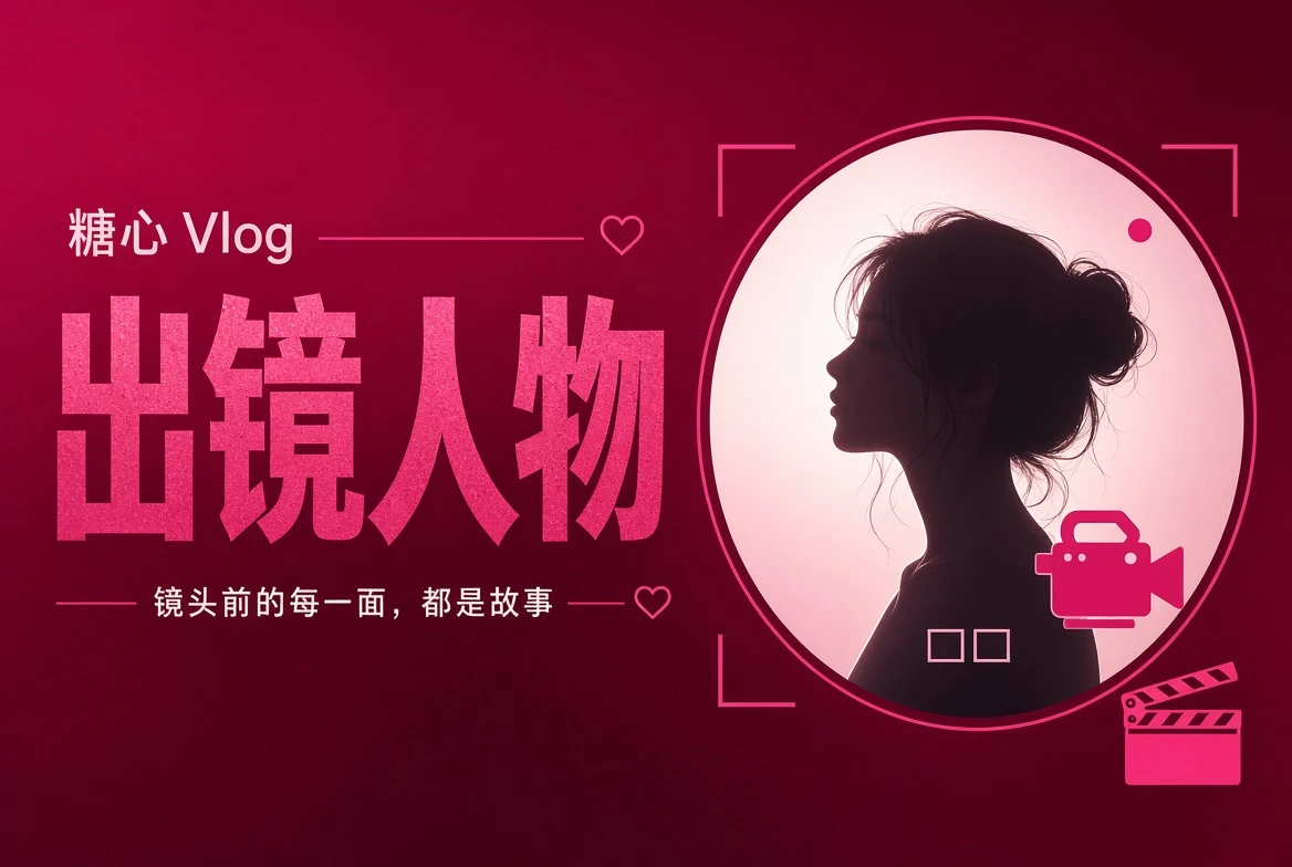 出镜人物栏目画面